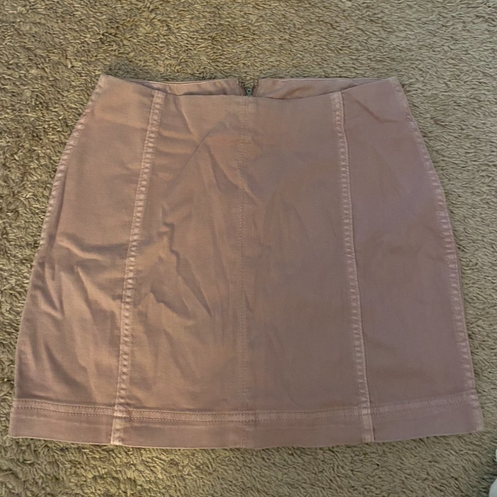 Pink skirt
